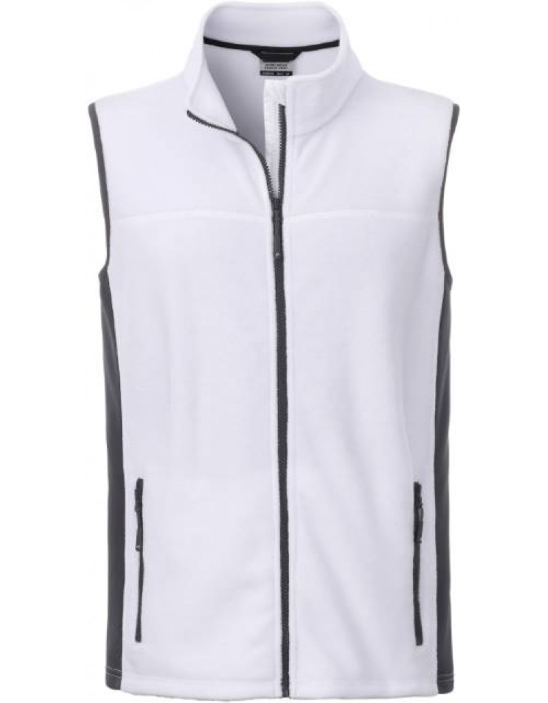 Vestă de lucru din fleece pentru bărbați - rezistentă